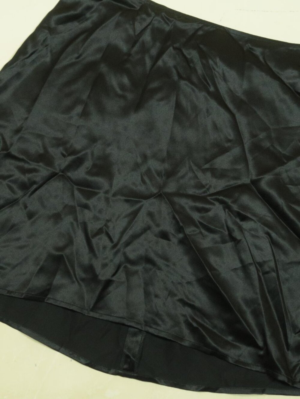 Reformation Benson Silk Skirt Womens 8 Black High Rise A Line Mini New